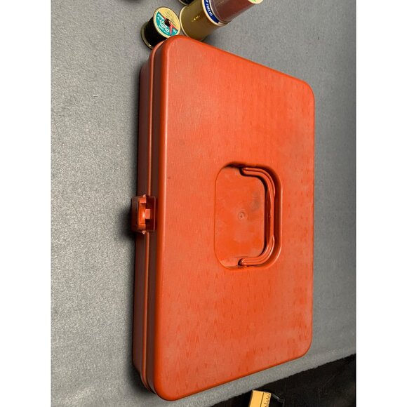 Wil-Hold TC-68 Orange Thread Caddy with 48 Spools Of Assorted Vintage Sewing Thr - Picture 8 of 11